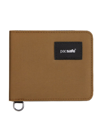 Wallet small RFID Pacsafe - brown