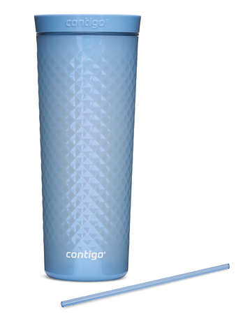 Water mug with straw Contigo AutoClose Tumbler - Glacier