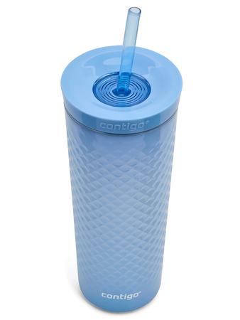 Water mug with straw Contigo AutoClose Tumbler - Glacier