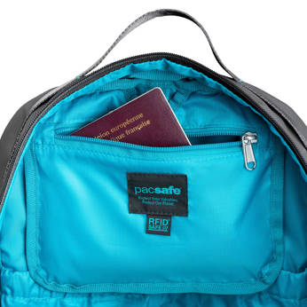 Waterproof Anti-Theft Backpack 18L Pacsafe ECO CX Econyl® - Blue