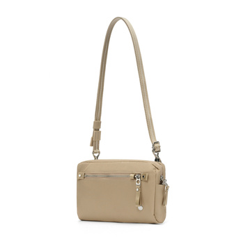 Women's 3-in-1 Pacsafe W handbag - beige