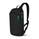 Anti-theft backpack on one shoulder Pacsafe ECO 12L - black made of econyl