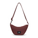 Anti-theft urban Pacsafe Go Lunar bag - burgundy