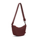 Anti-theft urban Pacsafe Go Lunar bag - burgundy