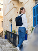 Antitheft Pacsafe W Women's Backpack - Navy Blue