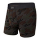 Breathable men's SAXX DAYTRIPPER Boxer Brief Fly with camouflage zipper - black.