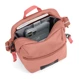 City anti-theft shoulder bag Pacsafe Go - pink