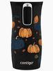 Contigo West Loop Mini 300ml thermal mug - Pumpkins - Black Metallic