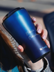 Dr.Bacty Apollo 2.0 thermal coffee mug - Elixir of Patience - 360 ml - Monaco Blue