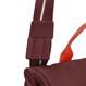 Folding women's anti-theft bag Pacsafe Go - burgundy