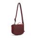 Folding women's anti-theft bag Pacsafe Go - burgundy