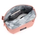 Folding women's anti-theft bag Pacsafe Go - pink.