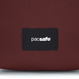 Pacsafe Go anti-theft shoulder city bag - burgundy