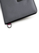 RFIDsafe recycled anti-theft double wallet - dark grey