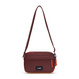 Small urban anti-theft bag Pacsafe Go - burgundy.