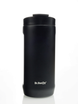 Thermal coffee mug 2-in-1 Dr.Bacty Notus 360 ml - black.