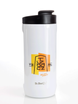 Thermal coffee mug 2-in-1 Dr.Bacty Notus 360 ml - white.