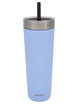 Thermal mug with straw Luxe Tumbler 720 ml with engraving - Periwinkle