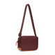 Urban small anti-theft bag Pacsafe Go - burgundy