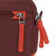 Urban small anti-theft bag Pacsafe Go - burgundy