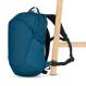 Waterproof Anti-Theft Backpack 18L Pacsafe ECO CX Econyl® - Blue