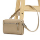 Women's 3-in-1 Pacsafe W handbag - beige