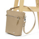 Women's anti-theft handbag Pacsafe W - beige