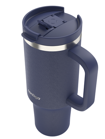 Becher mit Thermalwasser mit Gravur Streeterville Tumbler 1200 ml - Indigo