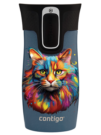 Contigo West Loop Mini 300ml Thermobecher - Katze - Lakeside