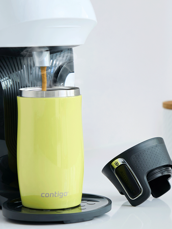 Contigo West Loop Mini 300ml Thermobecher - So sieht Super Mom aus - Limelight