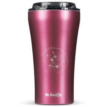 Dr.Bacty Apollo 2.0 360 ml „Stier“ Thermo-Kaffeebecher - Pink