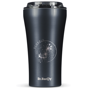 Dr.Bacty Apollo 2.0 thermischer Kaffeebecher - Scorpio - 360 ml - Gunmetal