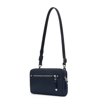 Pacsafe W 3-in-1-Handtasche für Frauen - navy blau