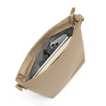 Pacsafe W Anti-Diebstahl-Tasche für Frauen - beige