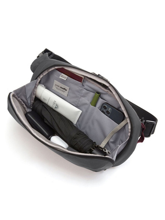 Pacsafe metrosafe x anti-diebstahl urban sling - dunkelgrau