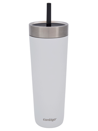 Thermobecher mit strohhalm Luxe Tumbler 720ml mit Gravur - Salt