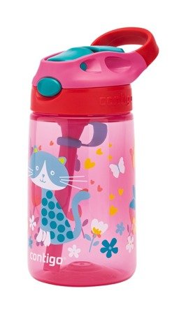 Trinkflasche für Kinder - Becher für Kinder Contigo Gizmo Flip 414ml - Cherry Cat