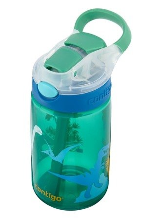 Trinkflasche für Kinder - Becher für Kinder Contigo Gizmo Flip 414ml - Jungle Green Dino