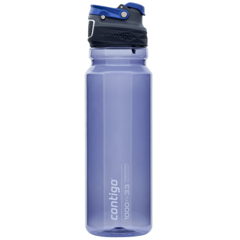 Wasserflasche Free Flow Contigo 1000ml Blau