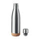 Dr.Bacty Atena 500 ml Stahl-Thermoflasche - Silber