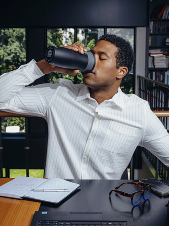 Thermal Mug Contigo West Loop 2.0 470ml - Matte Black