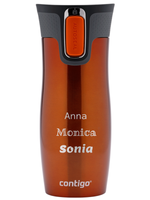 Thermobecher mit gravur Contigo West Loop 2.0 - Orange