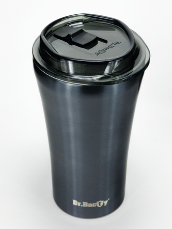 Dr.Bacty Apollo 2.0 thermischer Kaffeebecher - Capricorn - 360 ml - Gunmetal