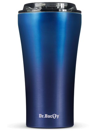 Dr.Bacty Apollo 2.0 „Capricorn“ Thermo-Kaffeebecher - 360 ml - Monaco Blau