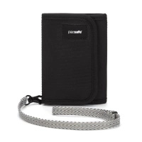 Kleiner Herren-Geldbeutel RFID Pacsafe V125 – Schwarz