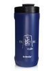 Thermal coffee mug 2-in-1 Dr.Bacty Notus 360 ml - navy blue.