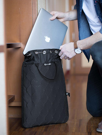 Large anti-theft travel safe Pacsafe Travelsafe 12 l GII - black