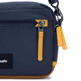 Urban small anti-theft bag Pacsafe Go - coastal blue