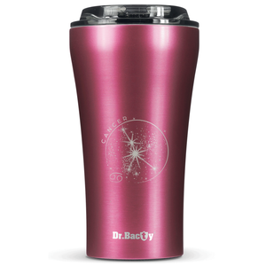 Dr.Bacty Apollo 2.0 360 ml „Krebs“ Thermo-Kaffeebecher - Rosa