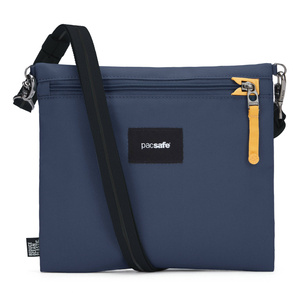 Pacsafe® go anti-diebstahl crossbody pouch - marineblau